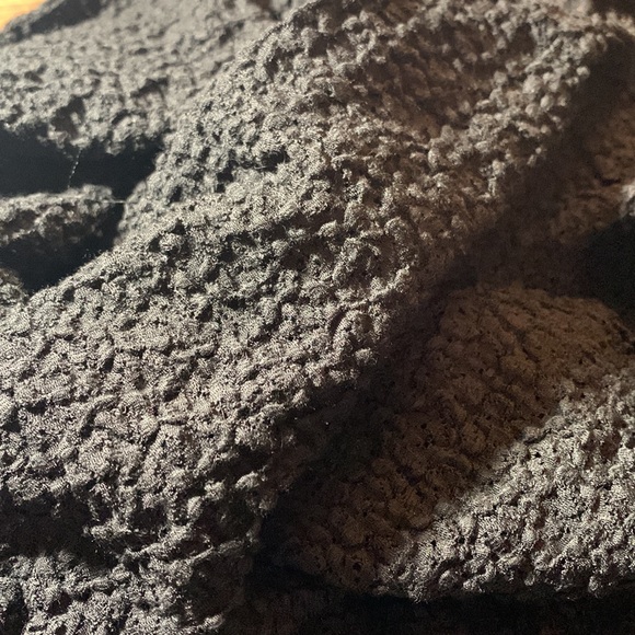EUC Coldwater Creek black textured open cardigan size 1x (16W-18W) - Picture 11 of 11